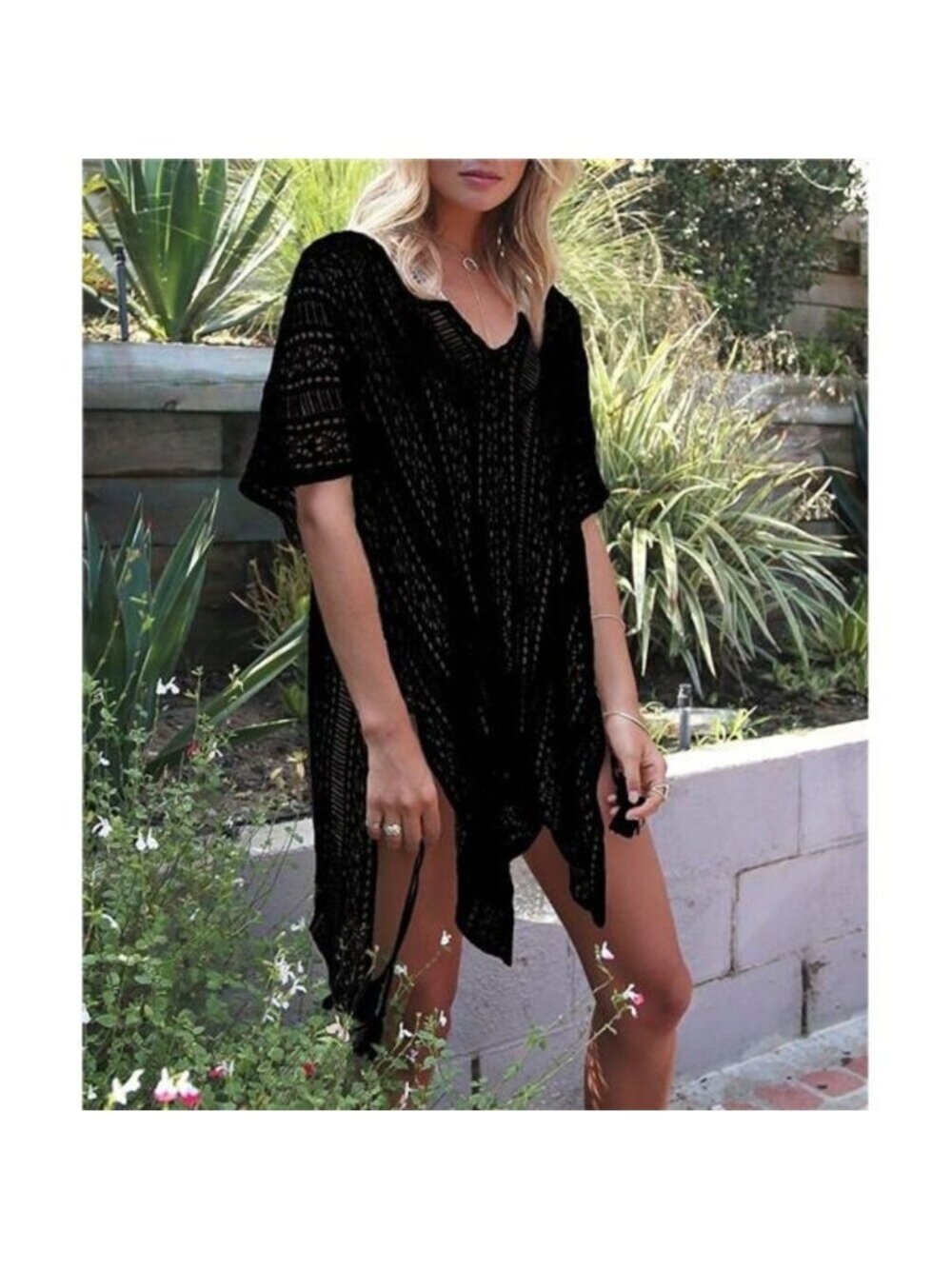 Women's Summer Swimsuit Bikini 2023 Beach Swimwear Crochet Cover up - Picture 3 of 5